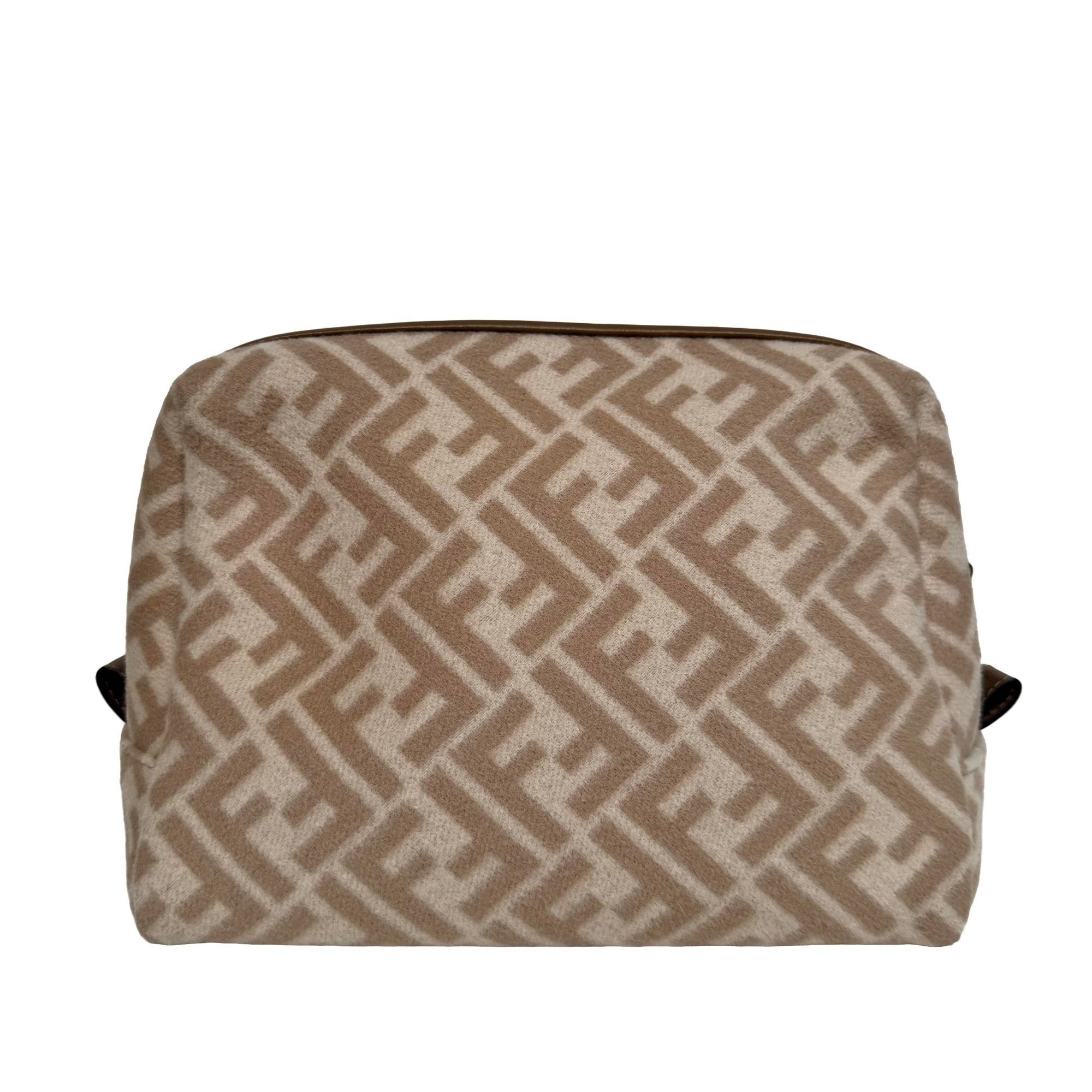 Fendi Wool vanity case