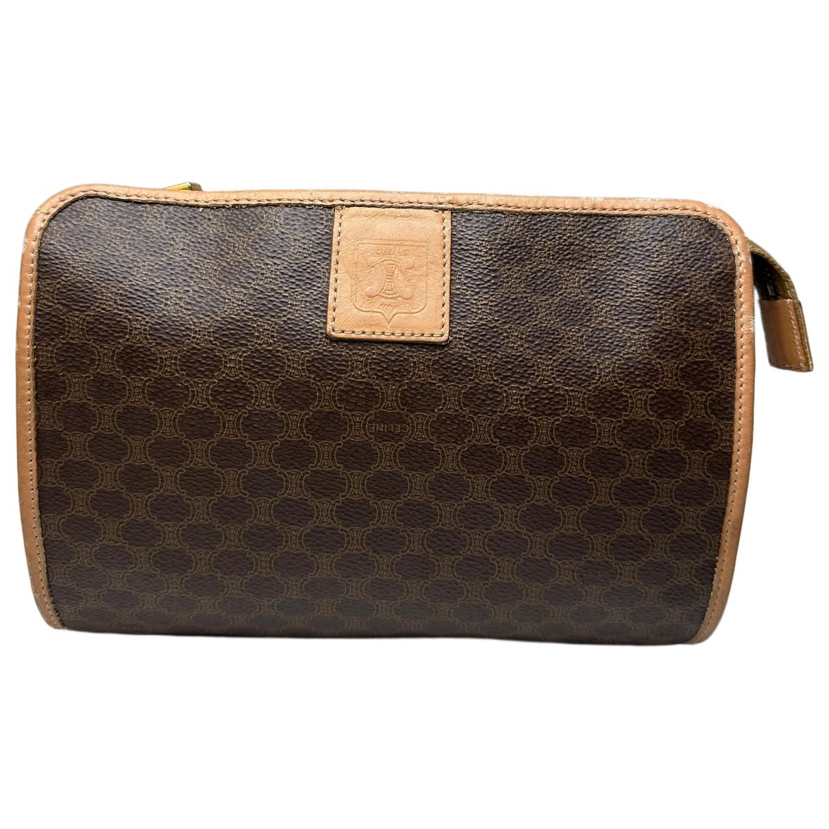 Triomphe leather mini bag