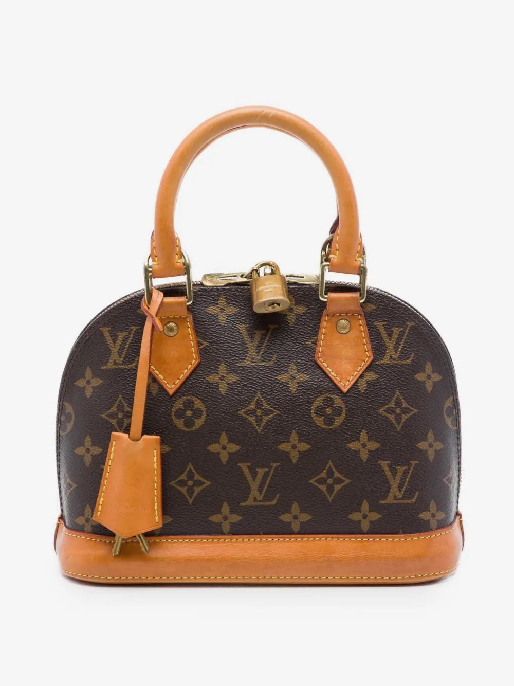 2017 Monogram Alma BB satchel