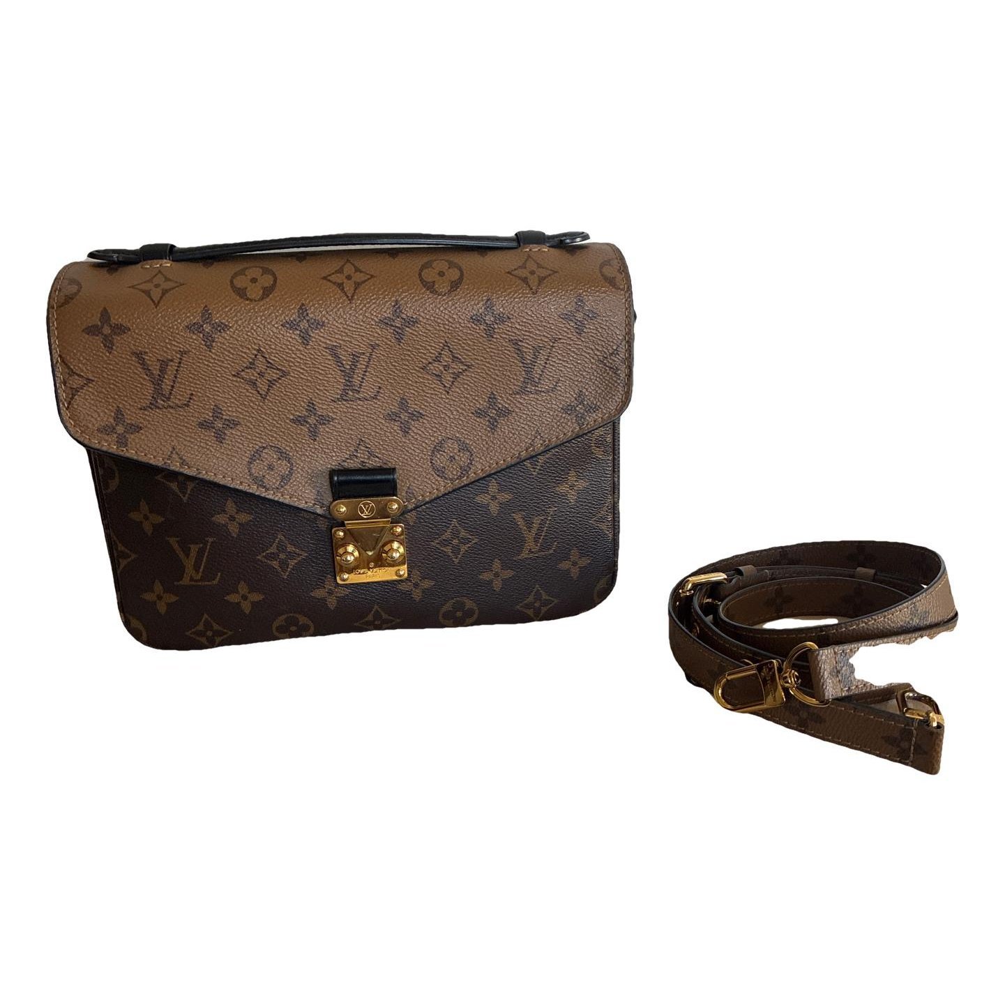 Sellier cloth clutch bag