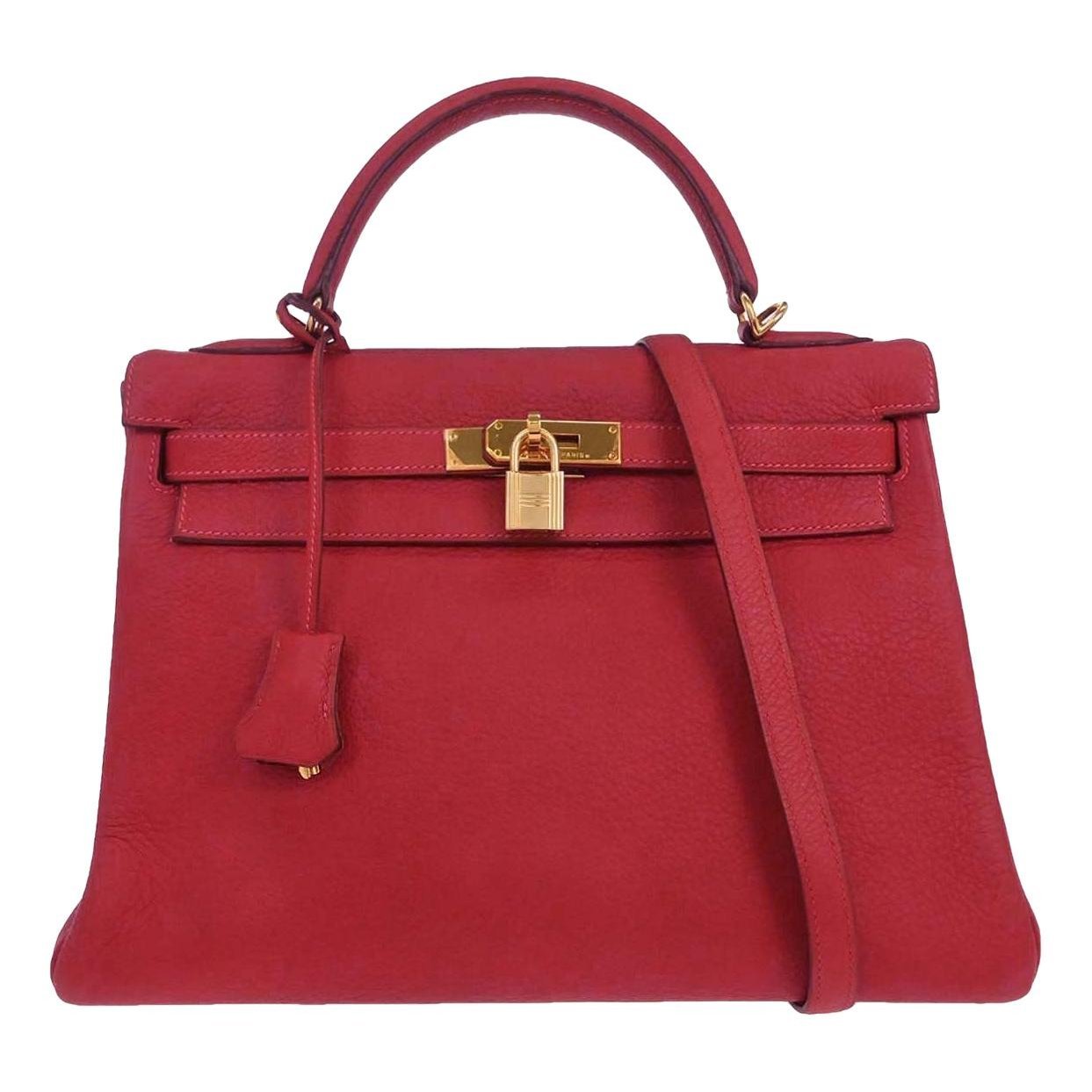 Leather handbag