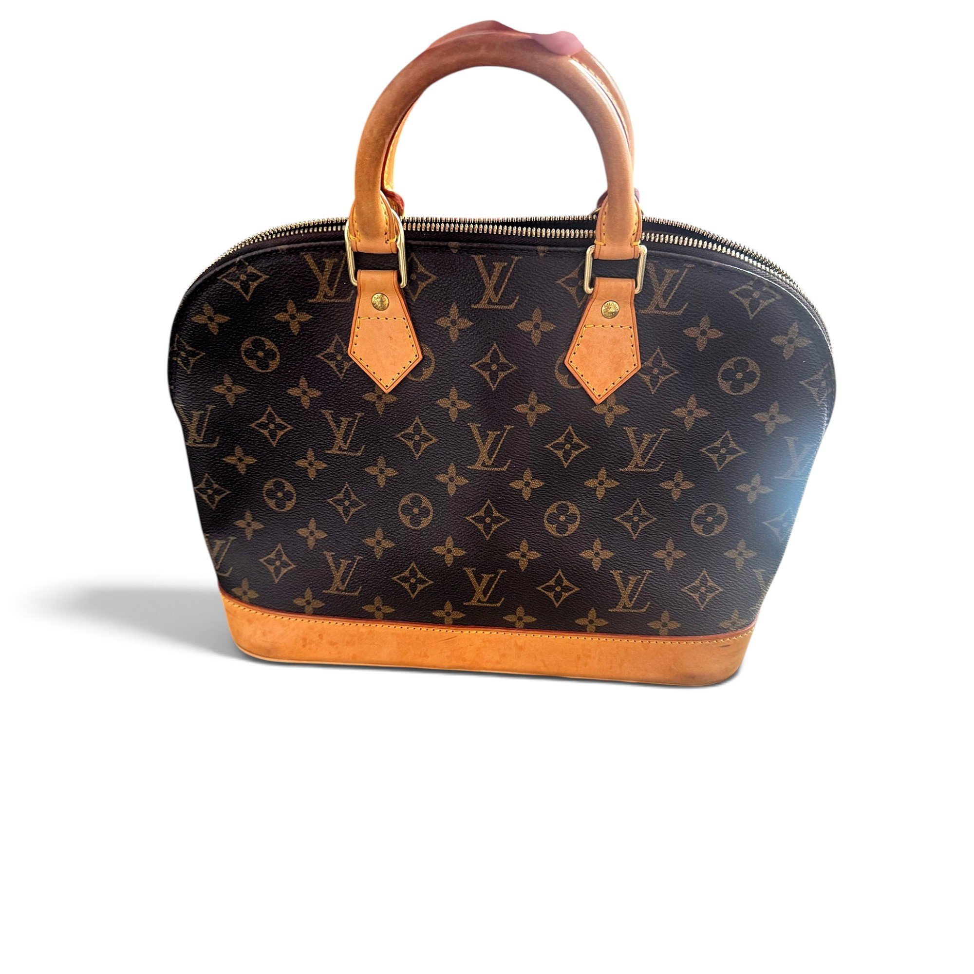 Alma leather handbag
