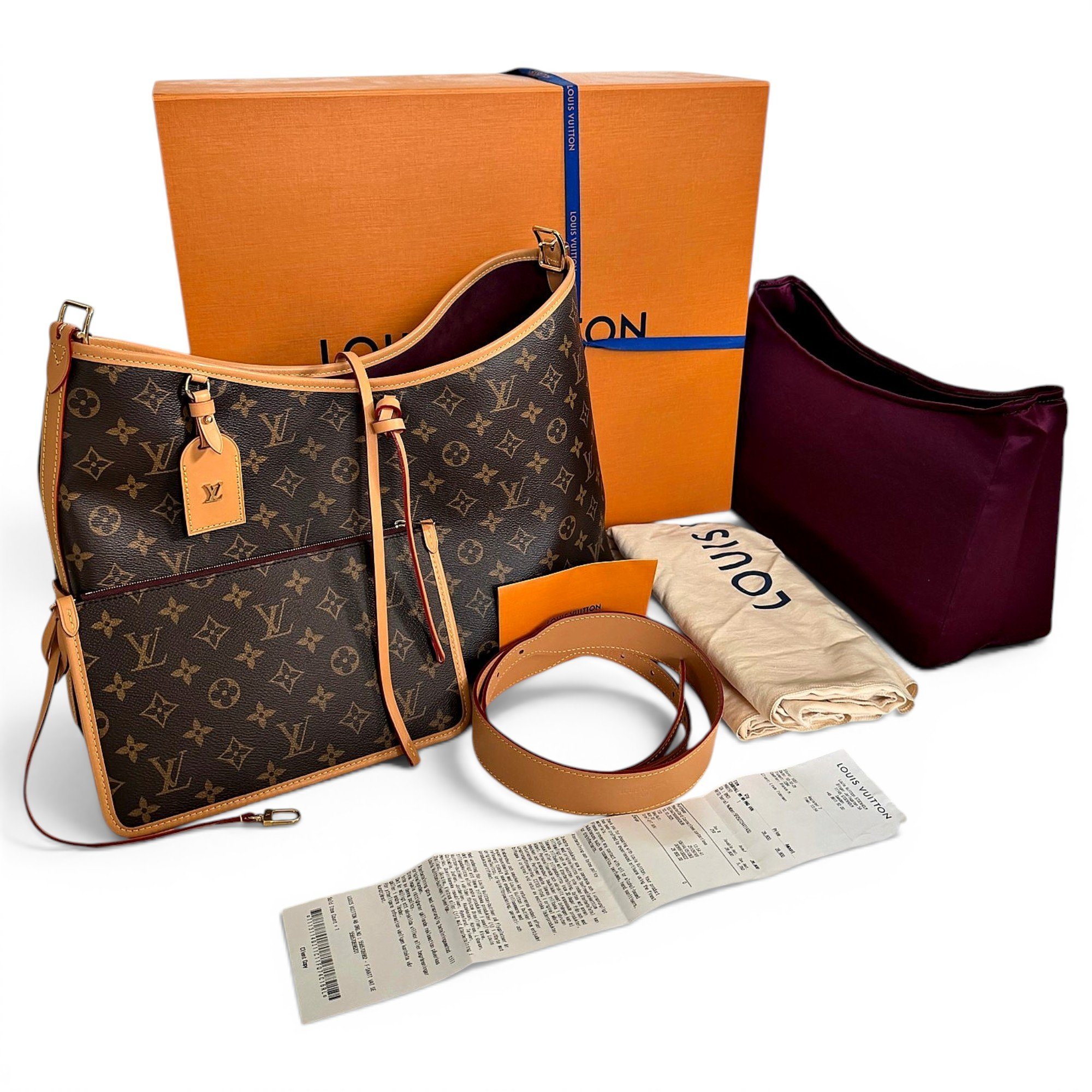 Carry All leather handbag