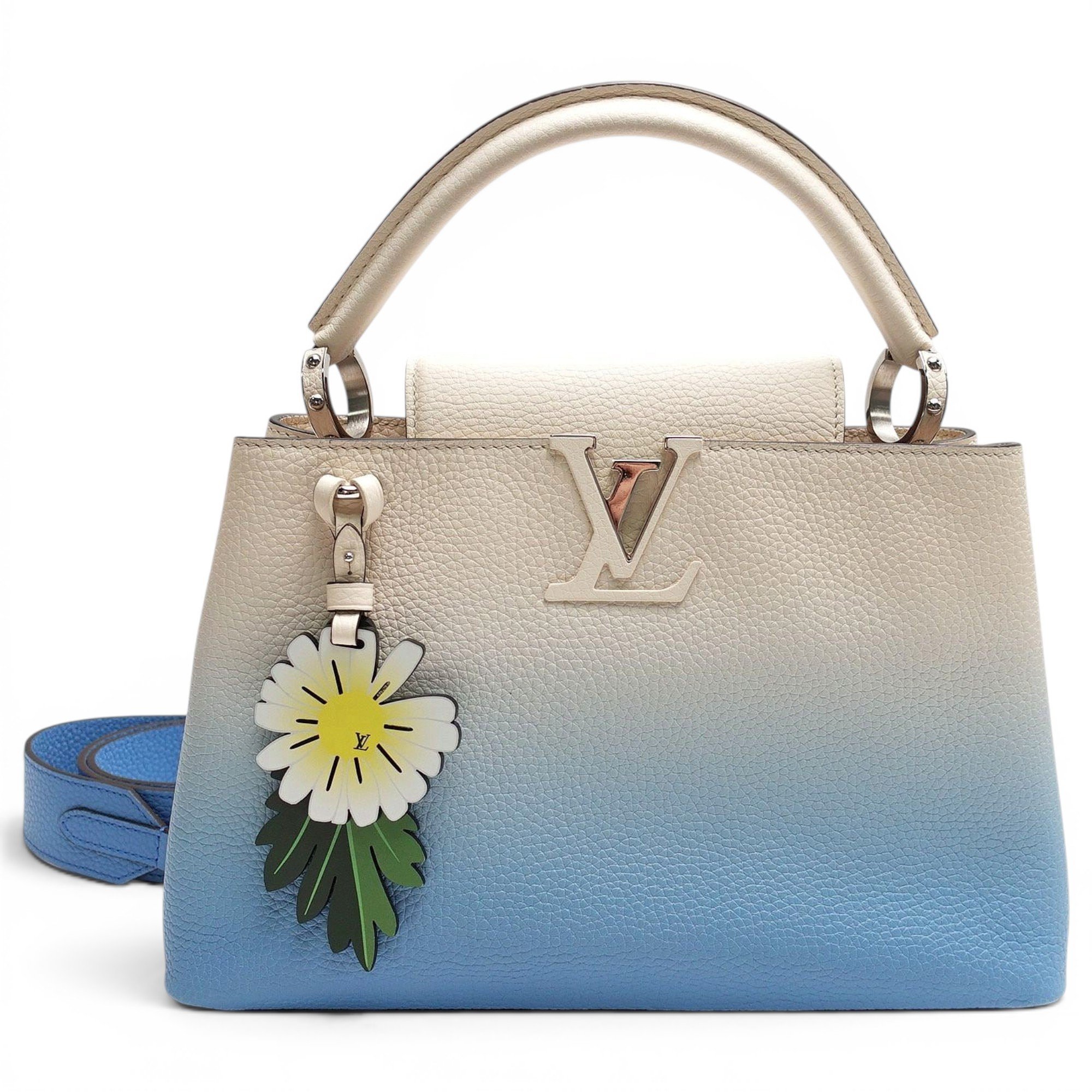 Capucines leather handbag