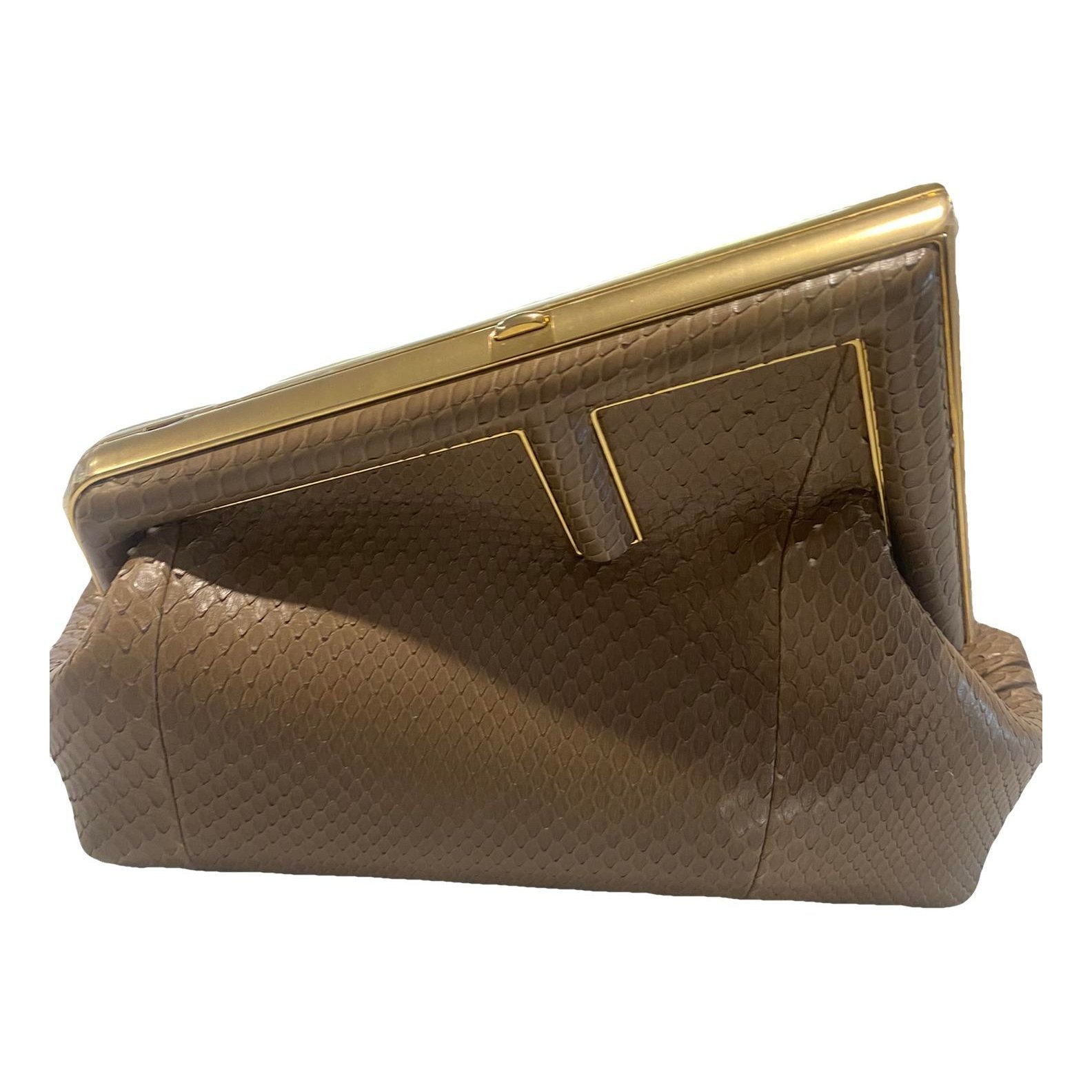 First leather crossbody bag