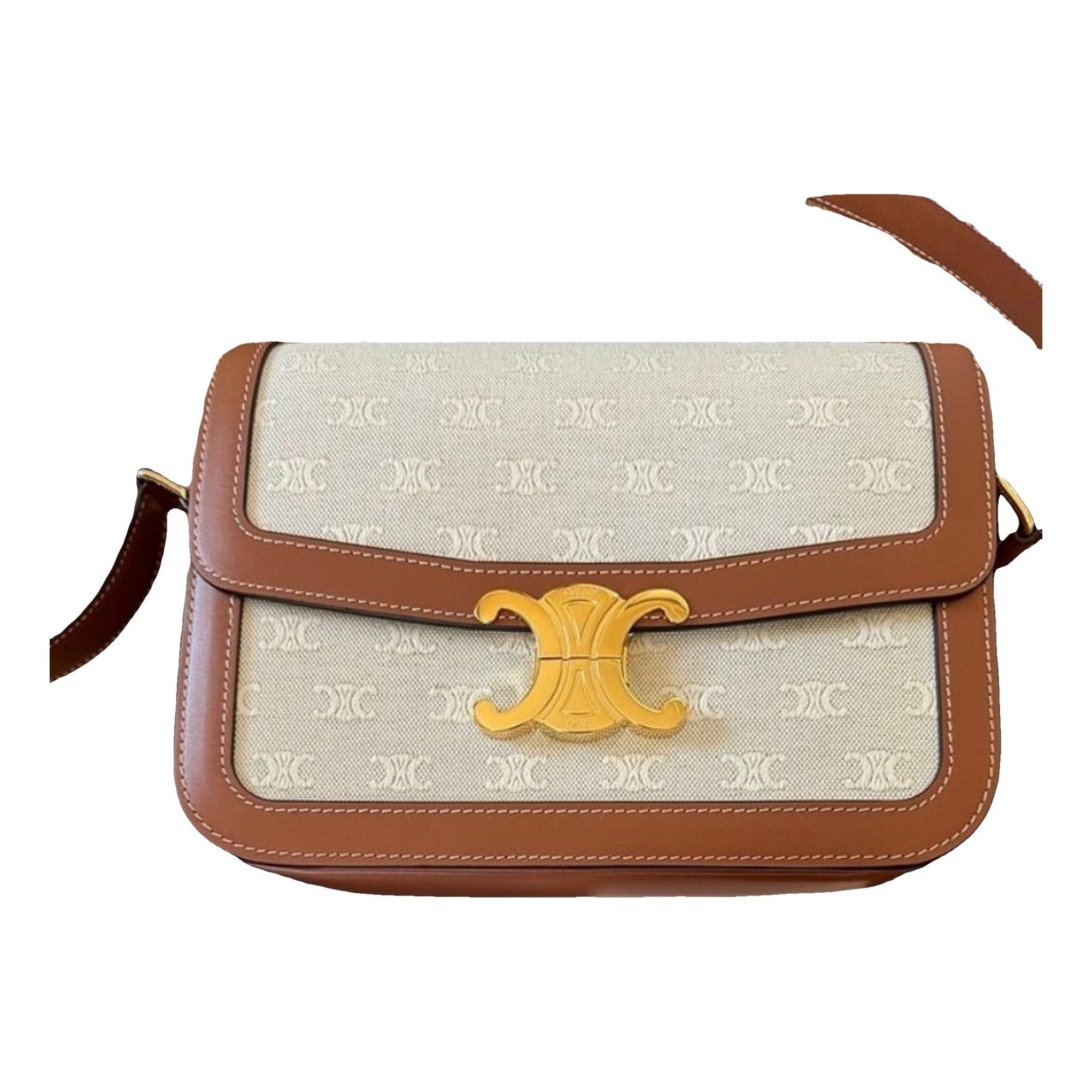 Triomphe cloth handbag