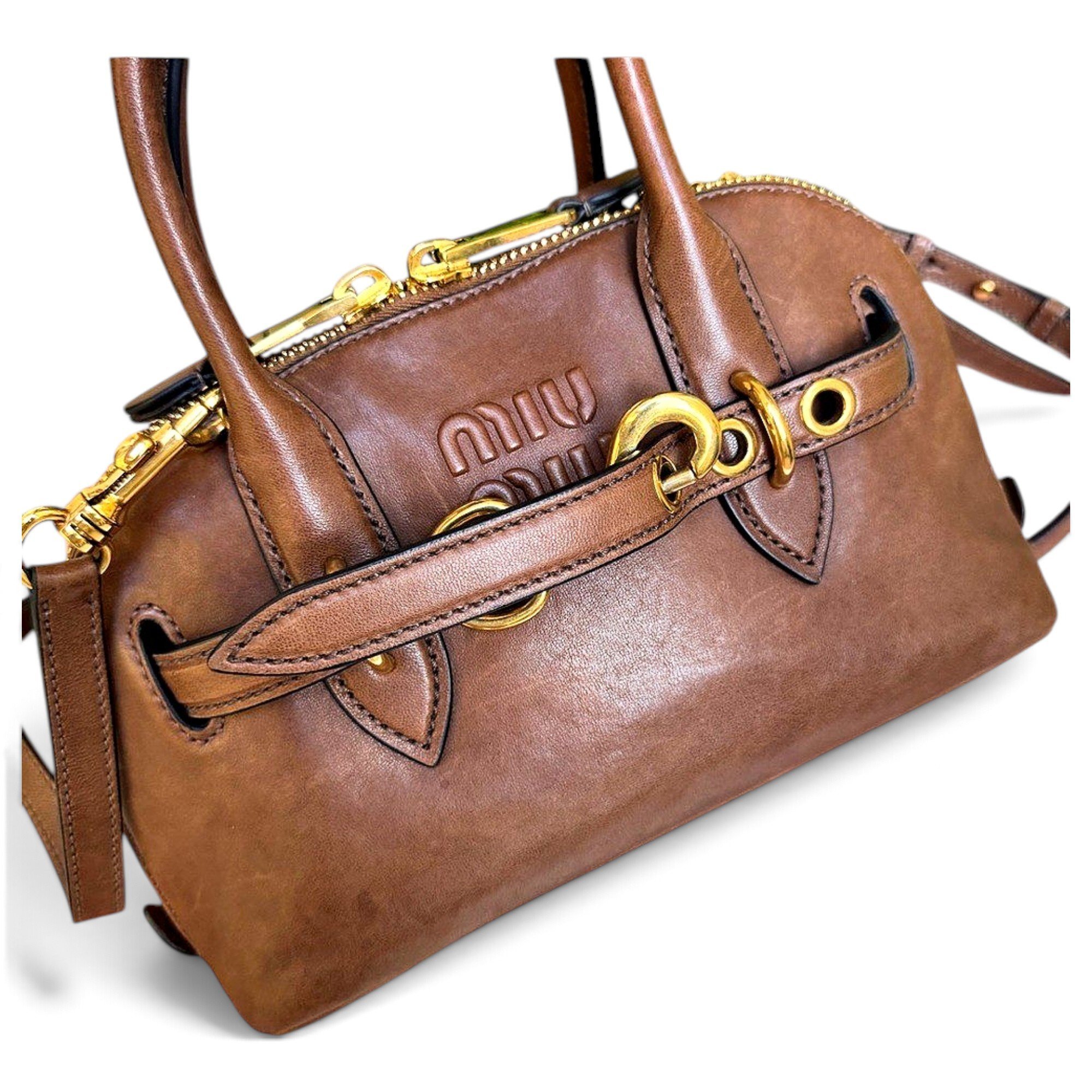 Aventure leather crossbody bag