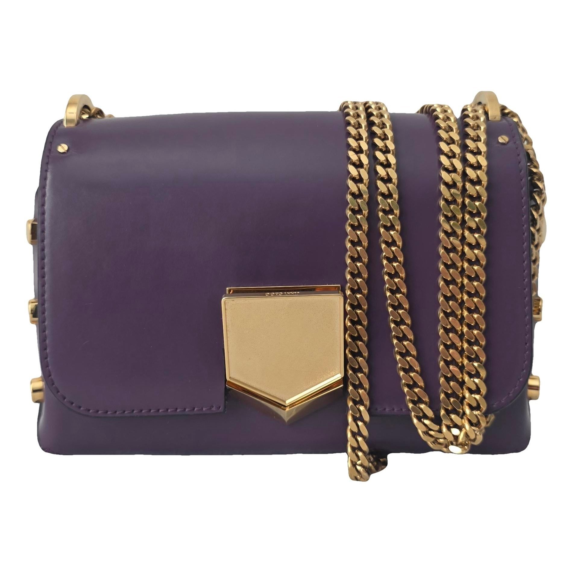 Jimmy Choo Lockett leather crossbody bag
