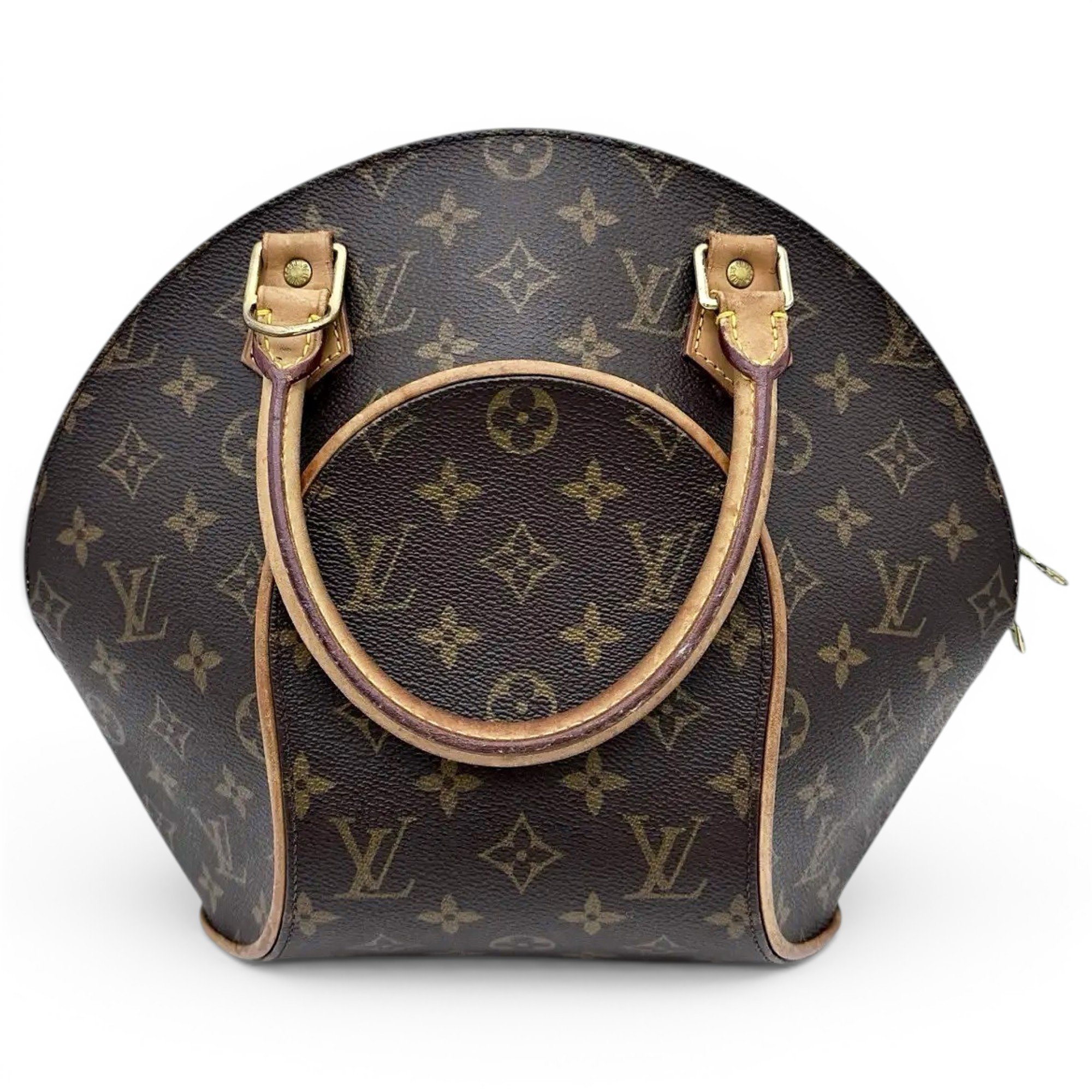 Ellipse vinyl handbag