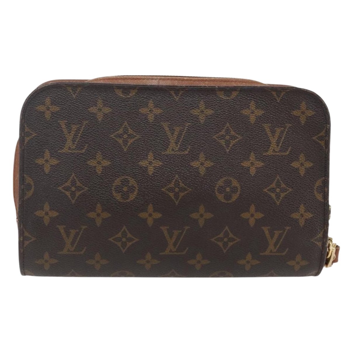 Orsay leather clutch bag