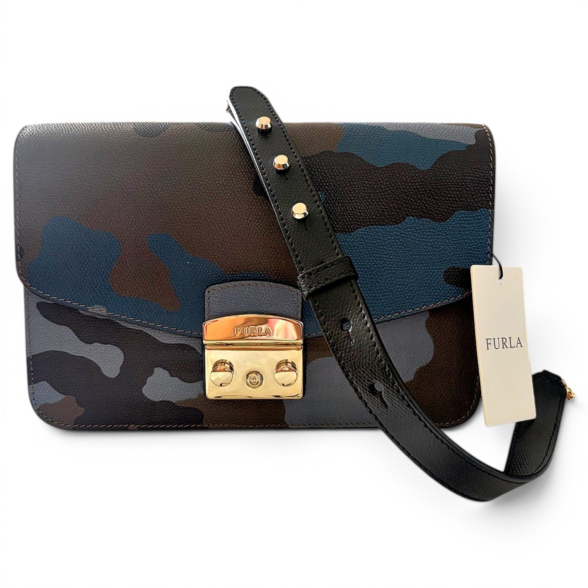 Metropolis leather crossbody bag