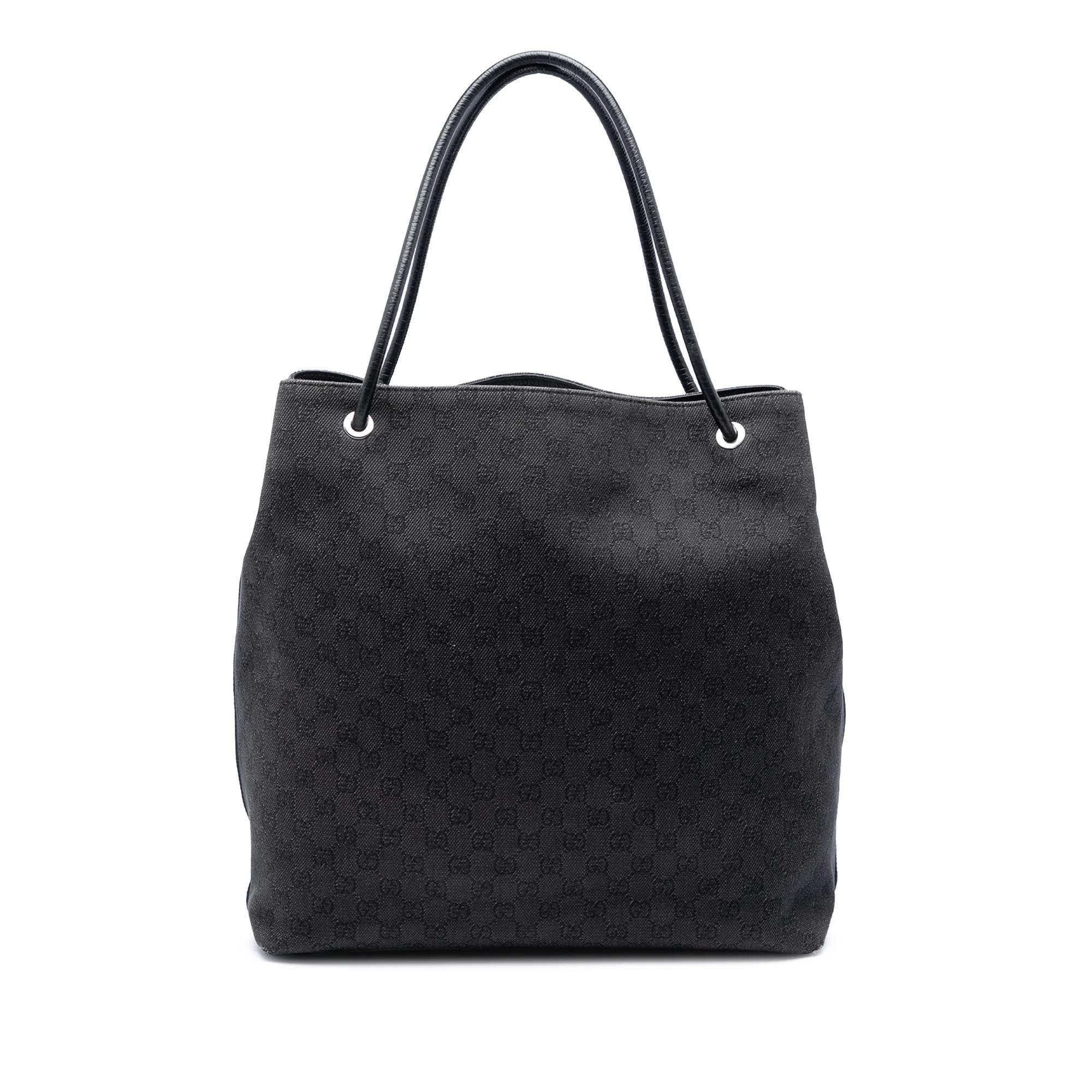 Leather tote