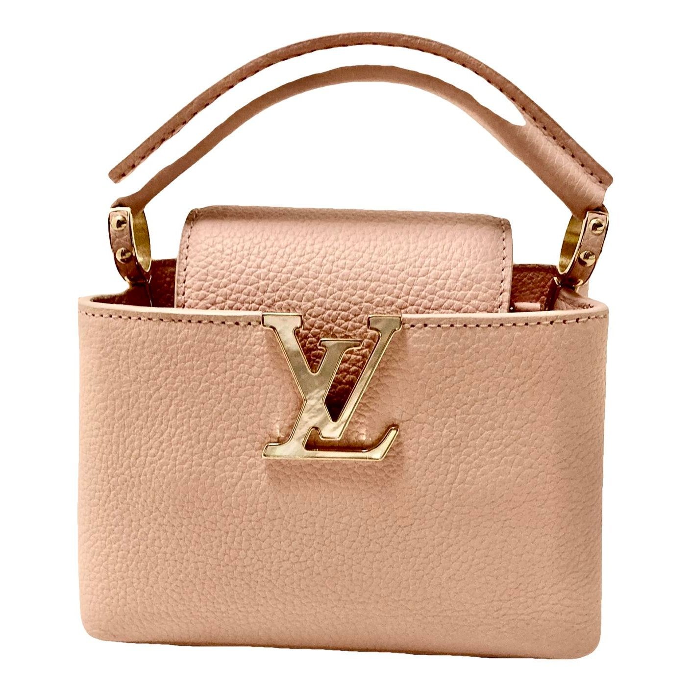 Capucines leather handbag
