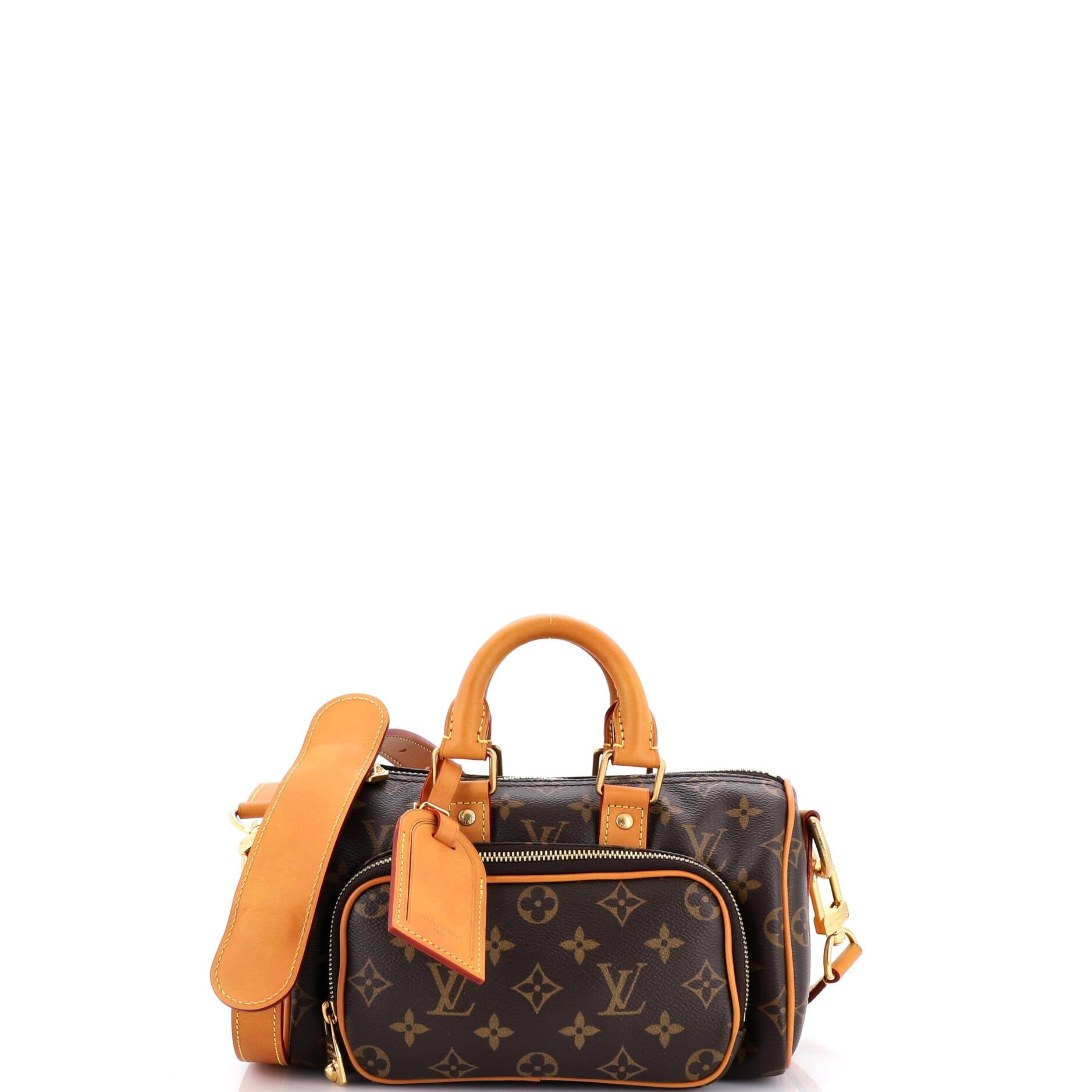 Louis Vuitton Cargo Keepall Bandouliere Bag Monogram Canvas 25
