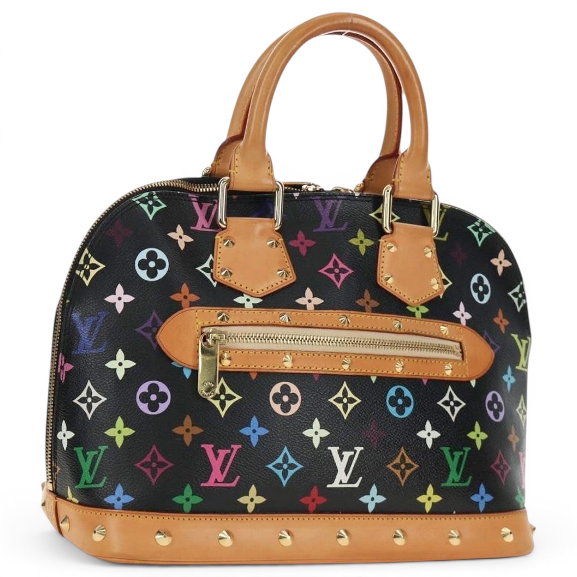 Alma leather handbag