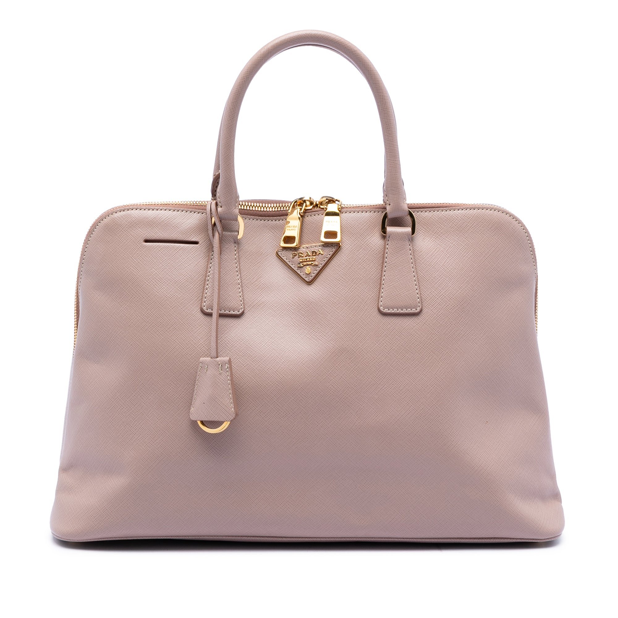 Leather satchel