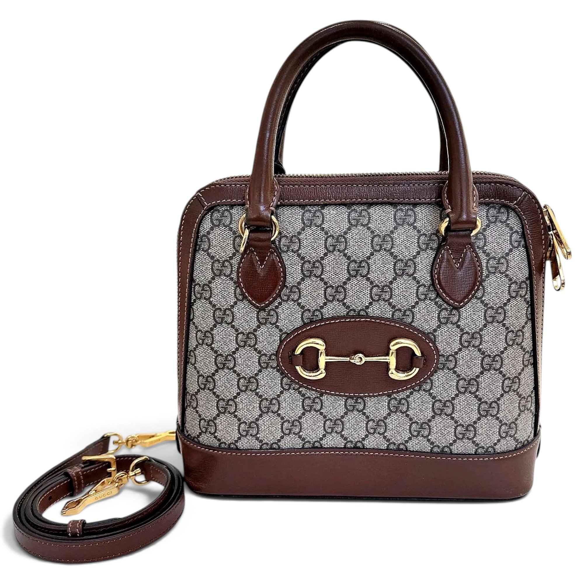 Leather handbag
