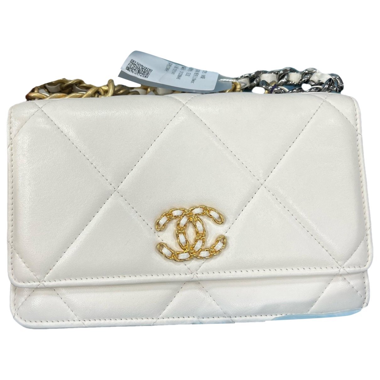 Wallet On Chain Chanel 19 leather handbag