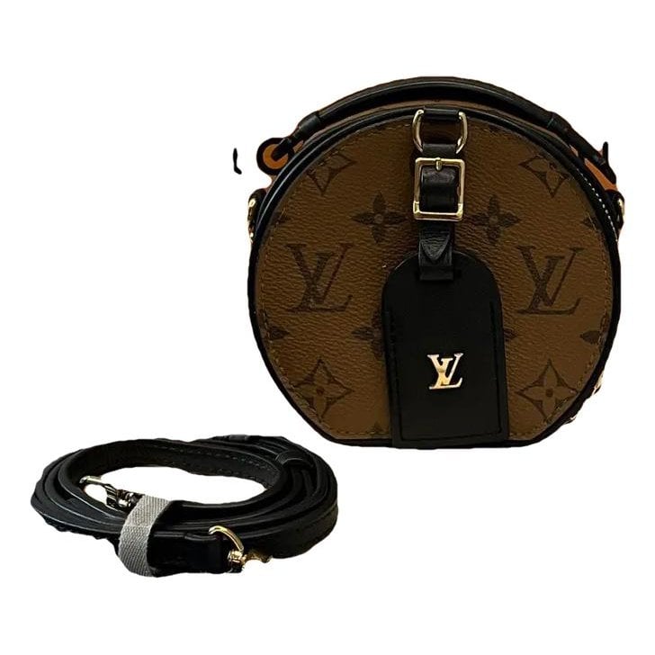 Boîte chapeau souple leather crossbody bag