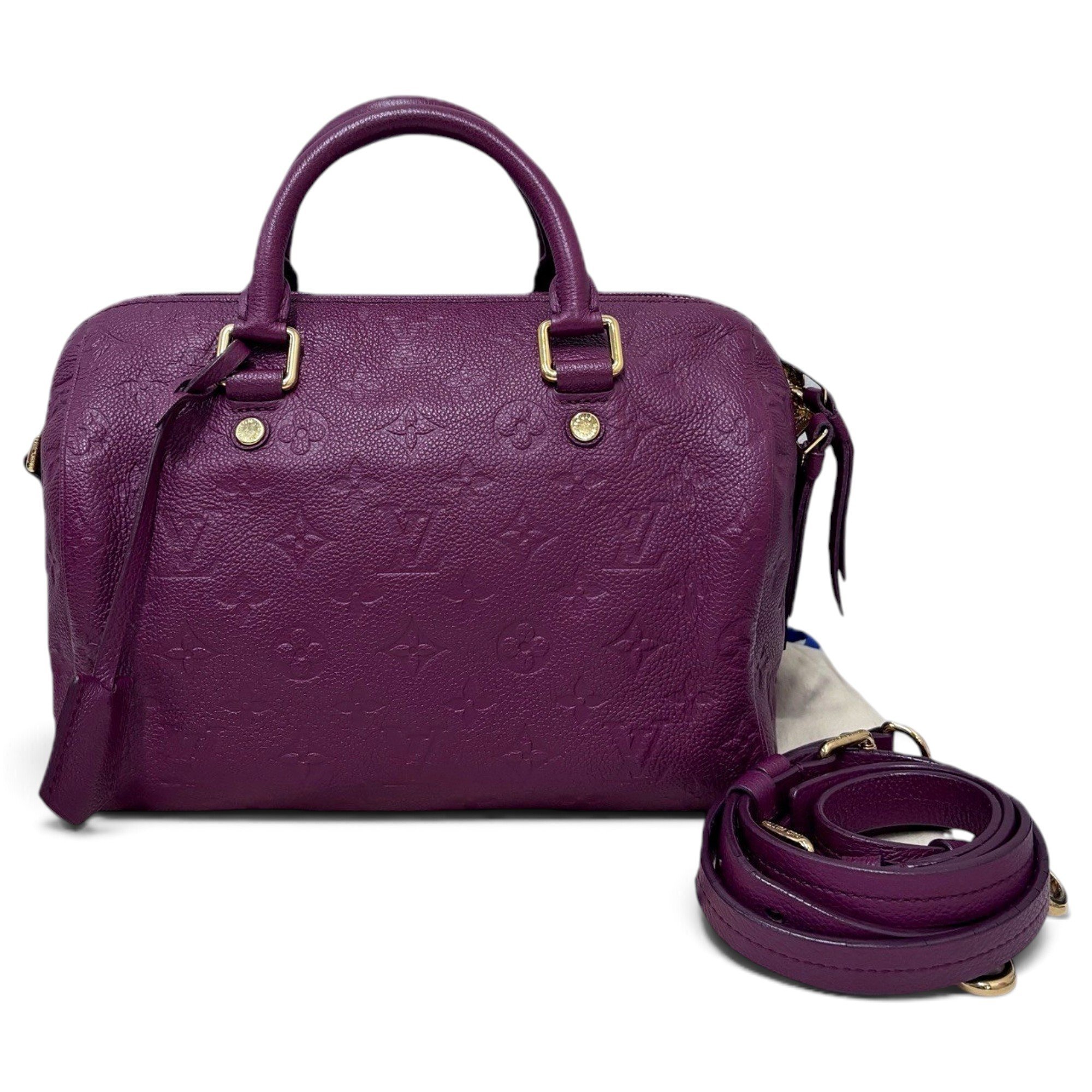Speedy Bandoulière leather handbag