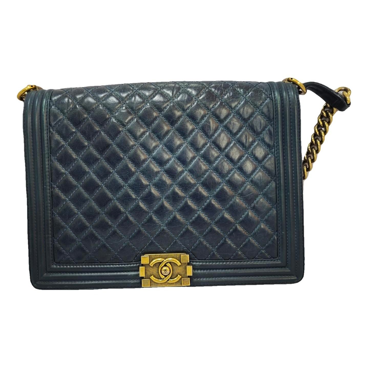 Boy leather crossbody bag