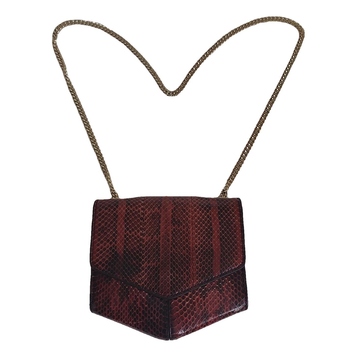 Sandro Leather crossbody bag