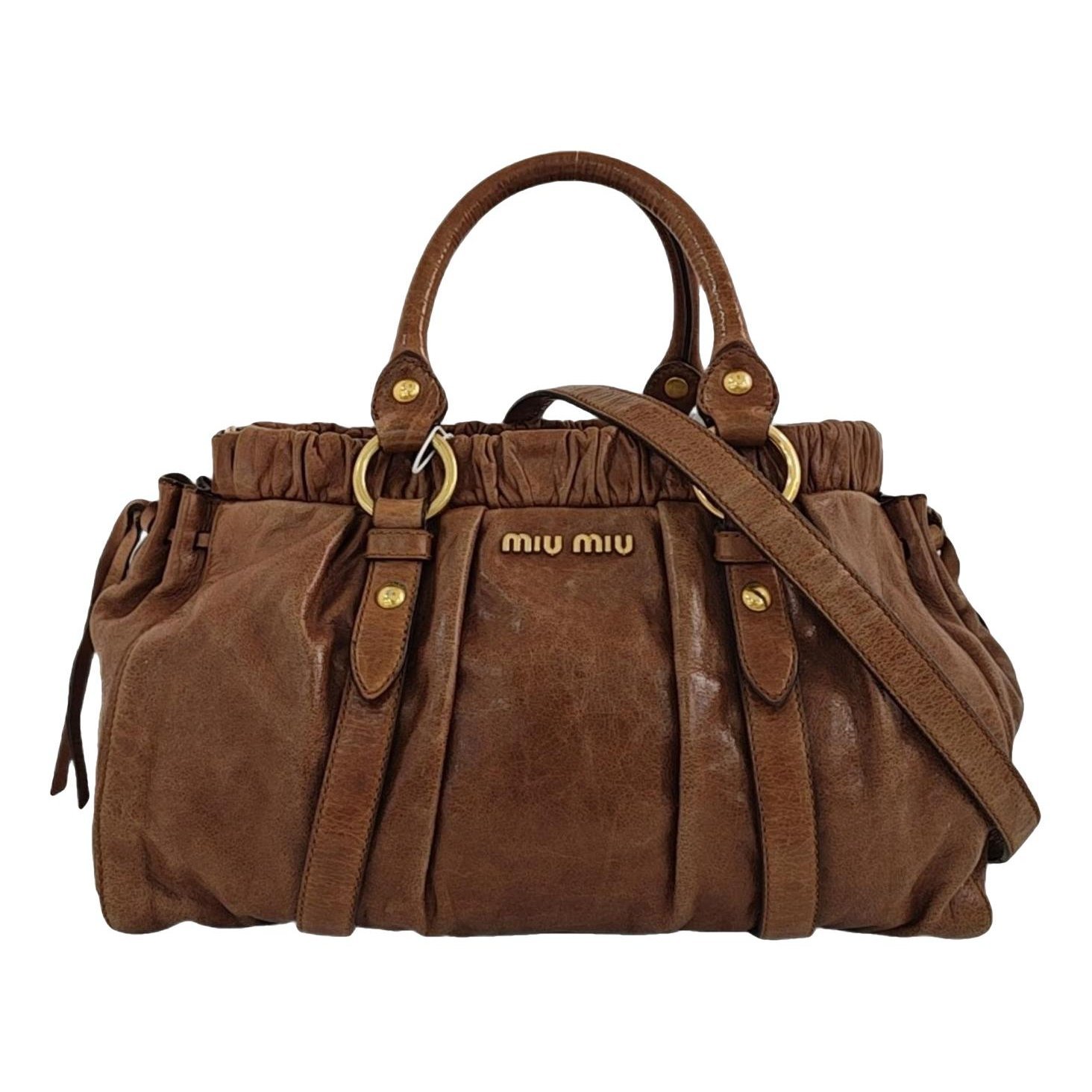 Vitello leather handbag
