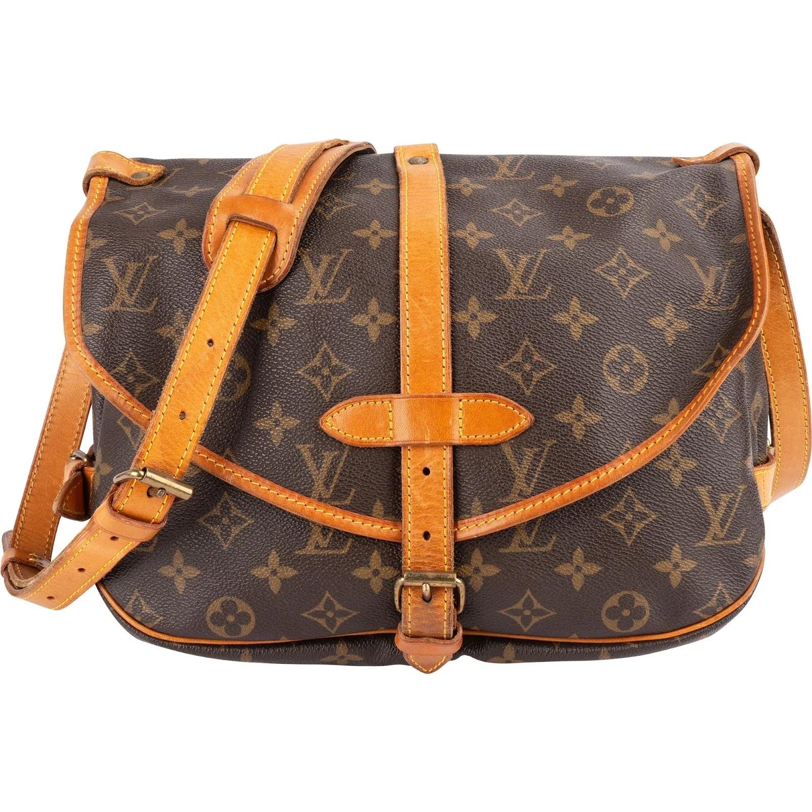 Saumur leather crossbody bag