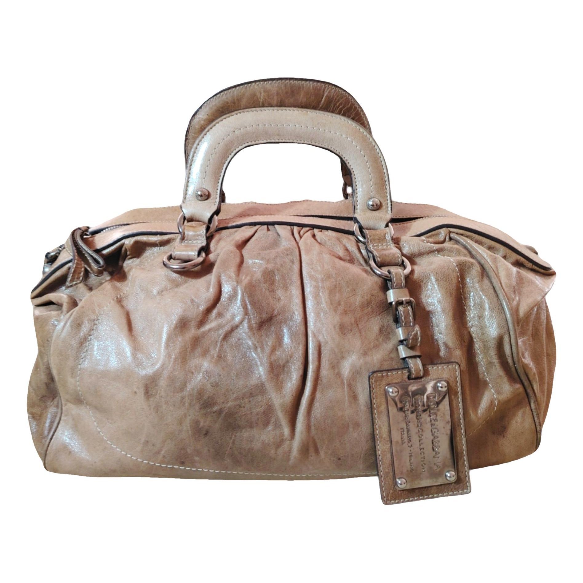 Leather handbag