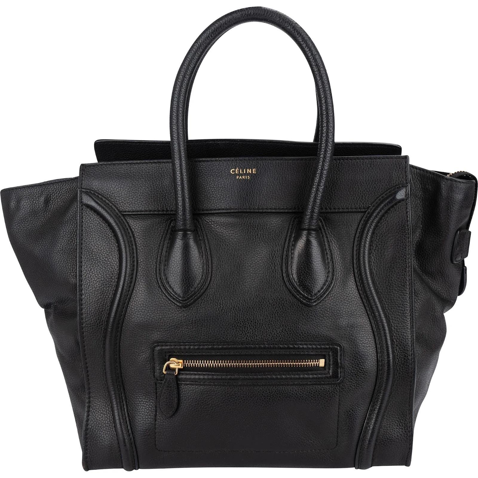 Luggage leather handbag