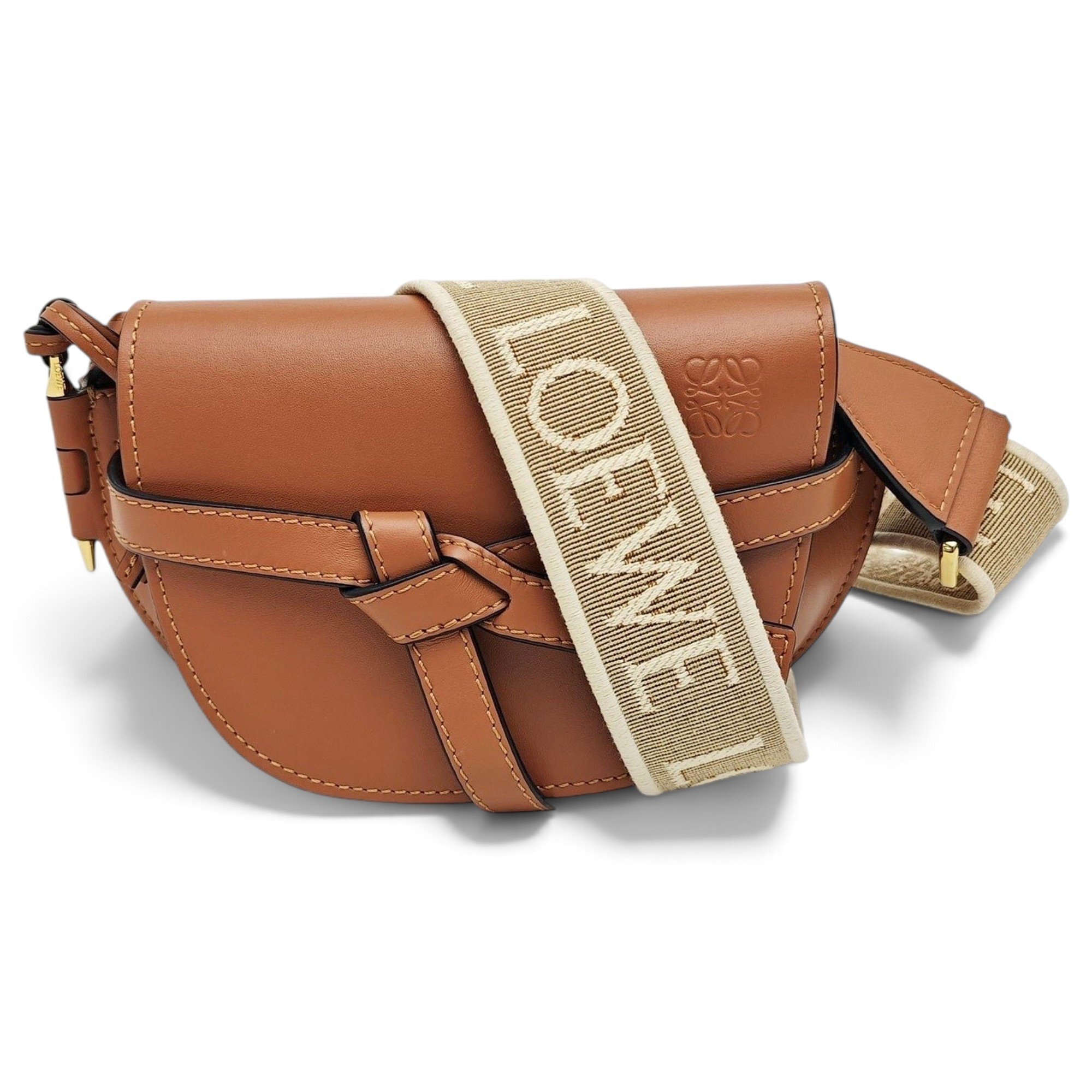 Gate leather handbag