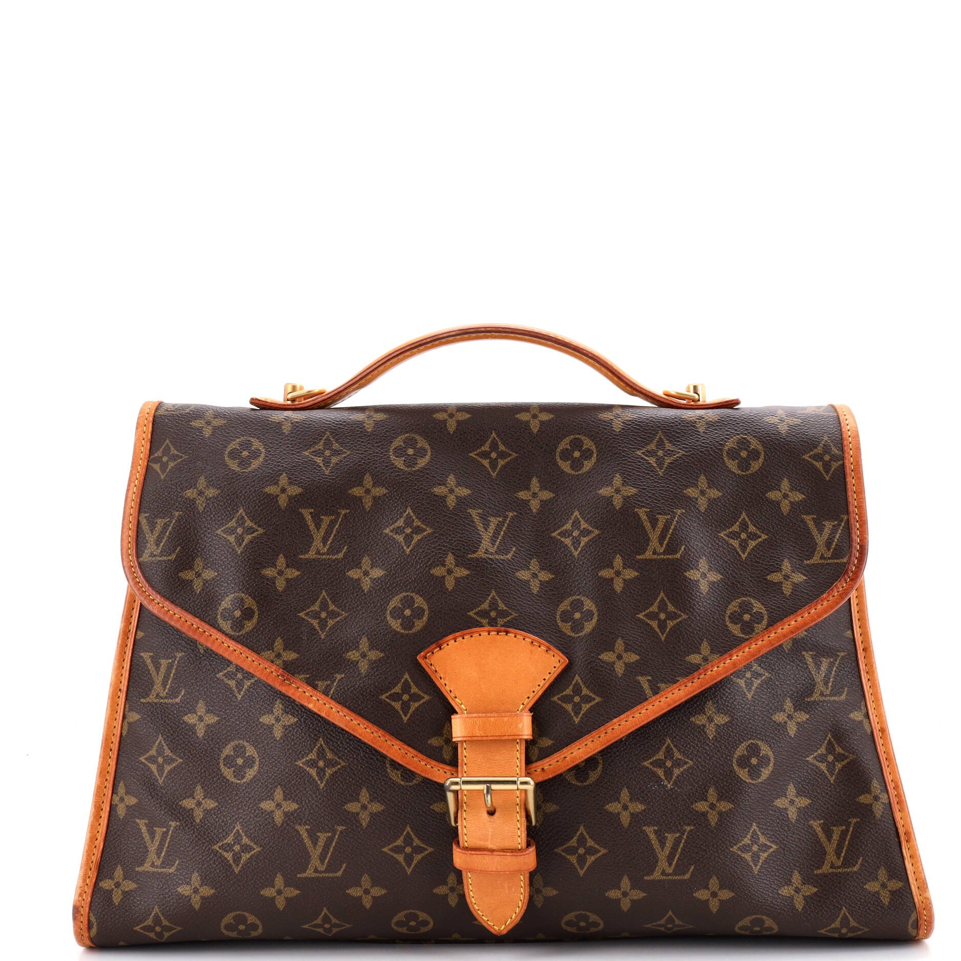 Beverly Briefcase Monogram Canvas MM