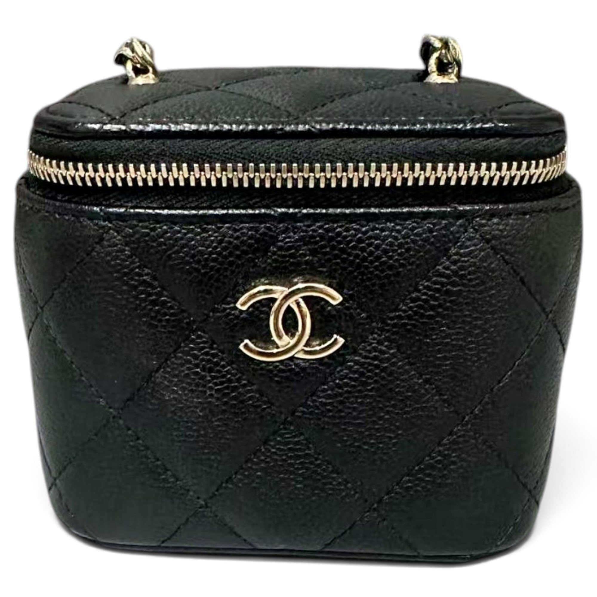 Vanity leather mini bag