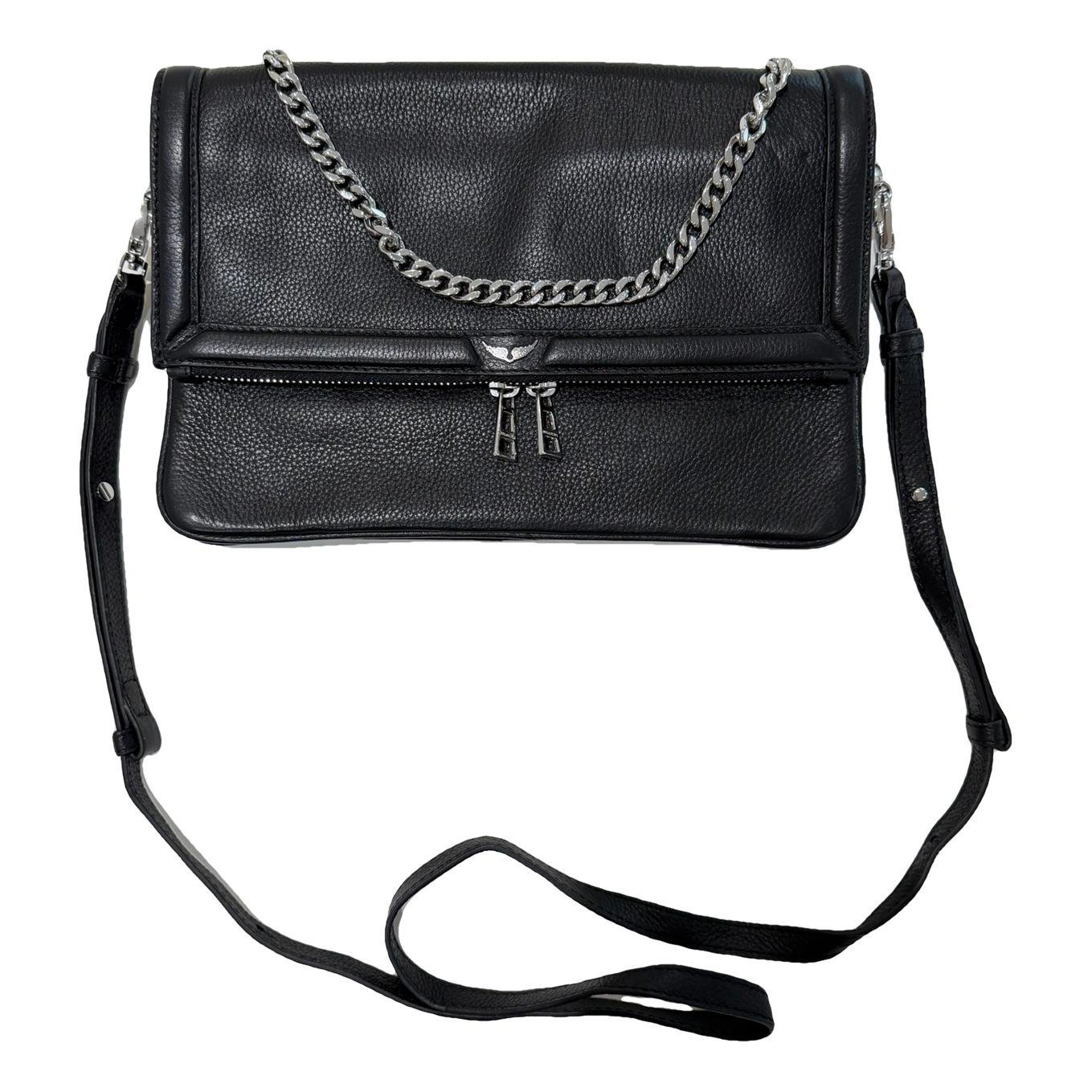 Rock leather crossbody bag