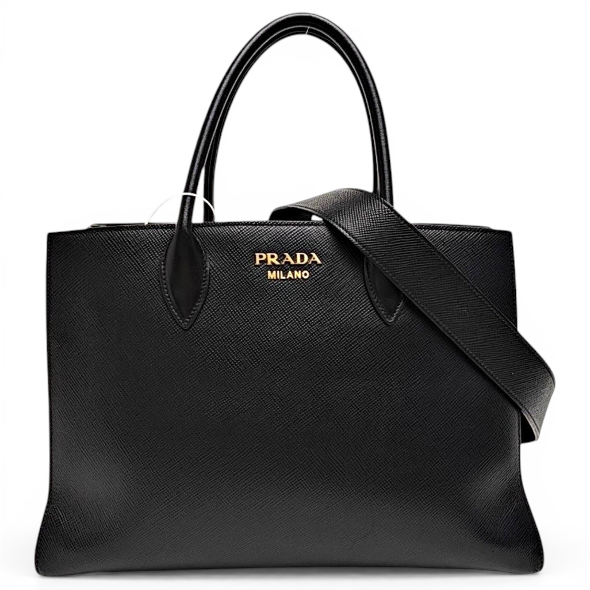 Bibliothèque leather tote