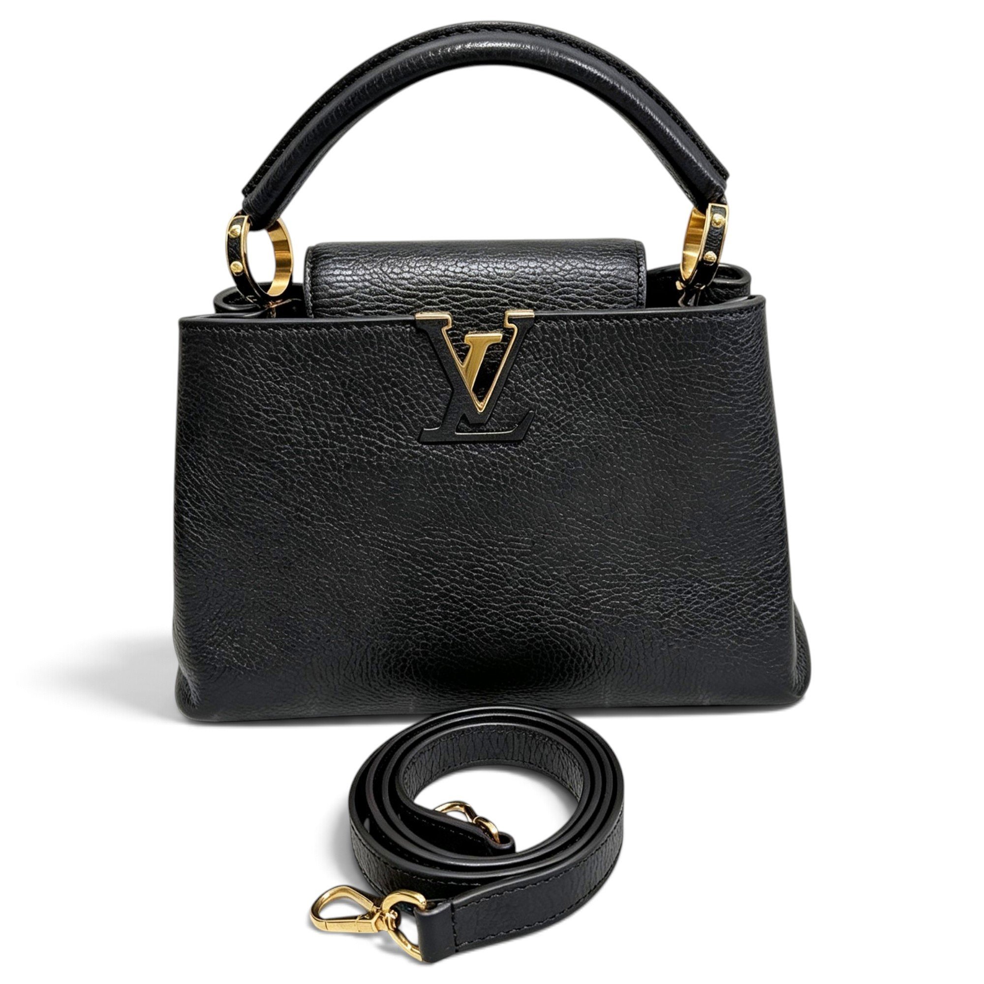 Capucines leather handbag