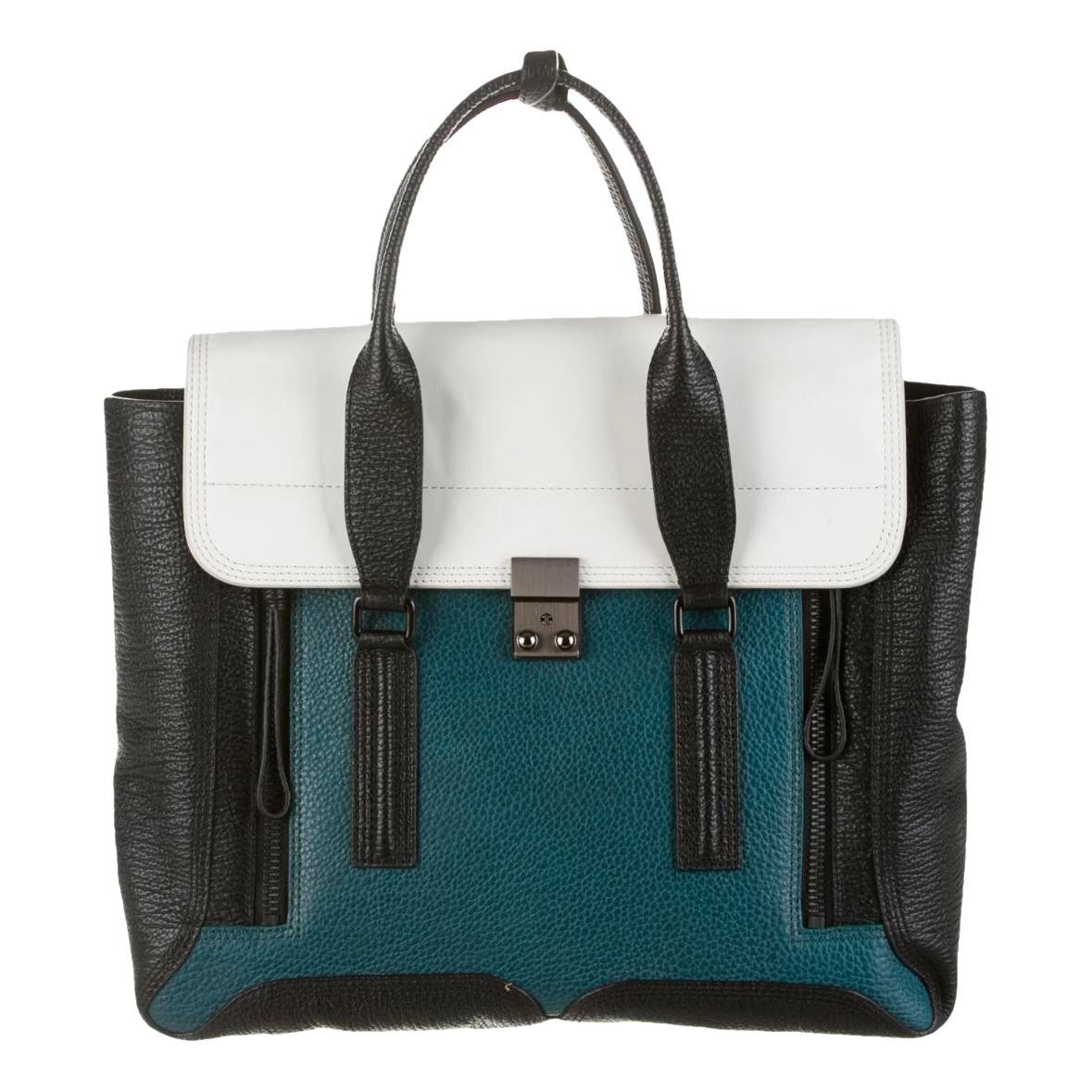 Pashli leather satchel