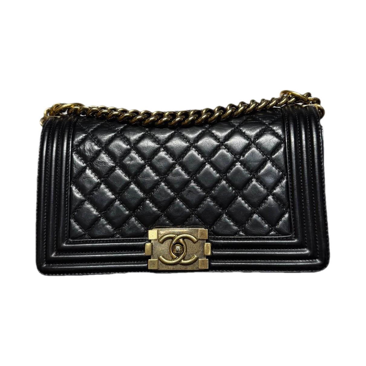 Boy leather handbag