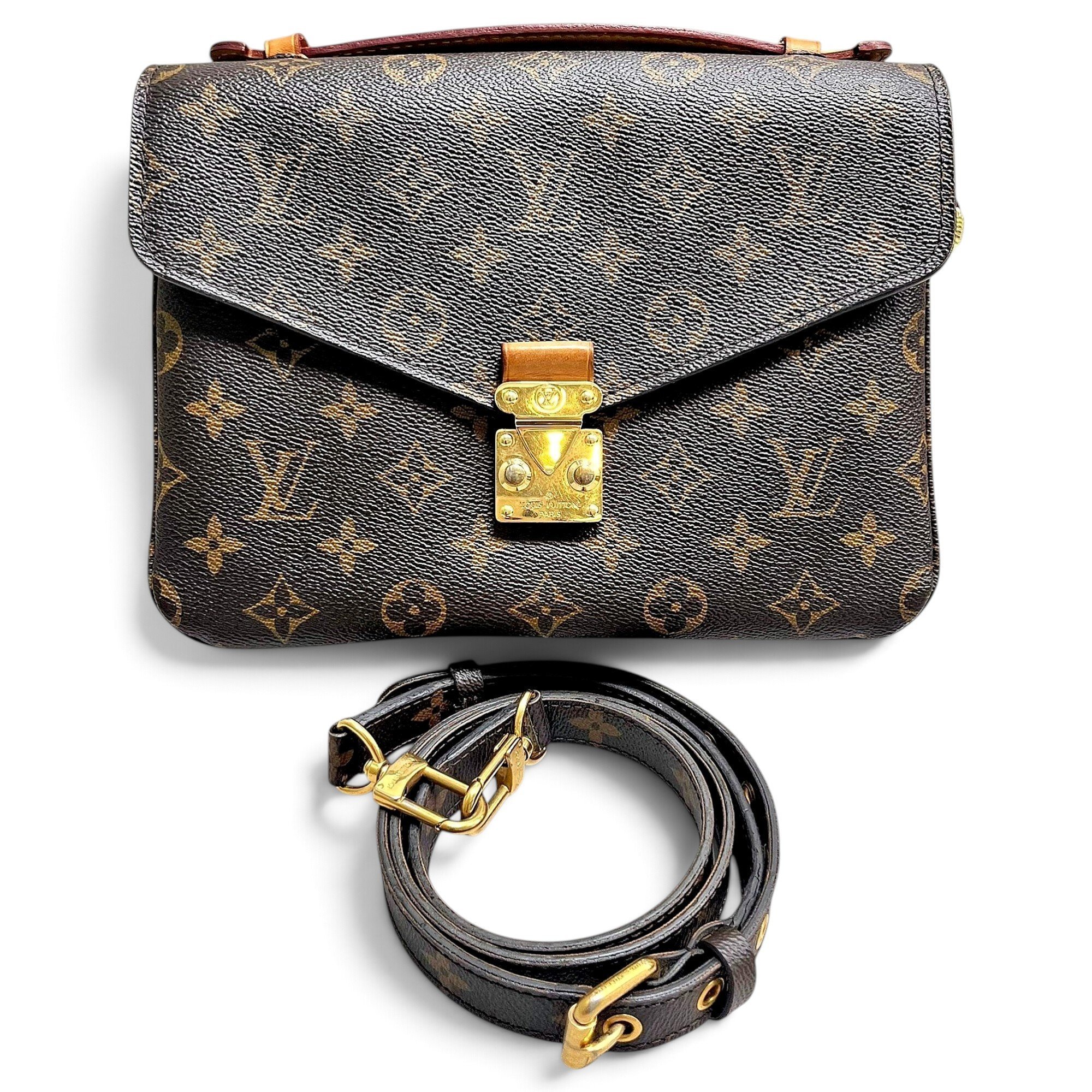 Louis Vuitton Metis leather handbag
