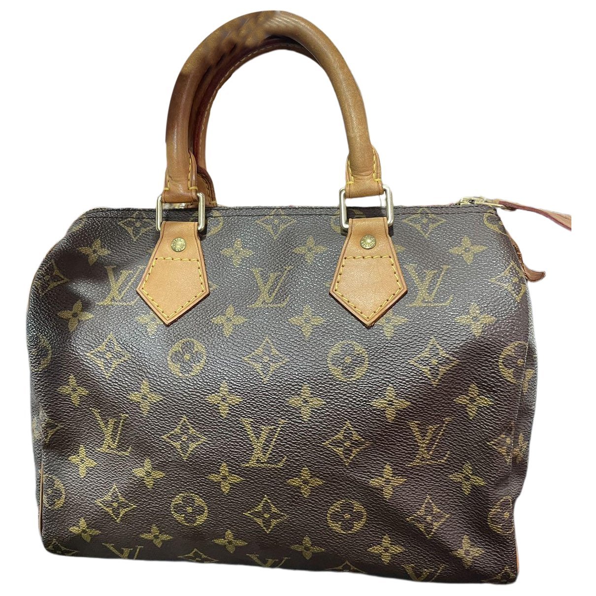 Speedy leather handbag