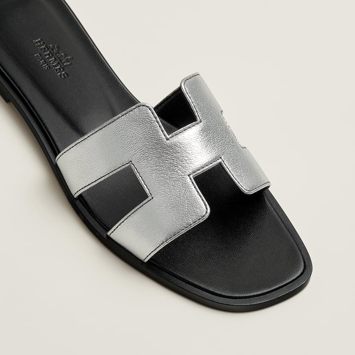 Gris Argenté Oran Sandal