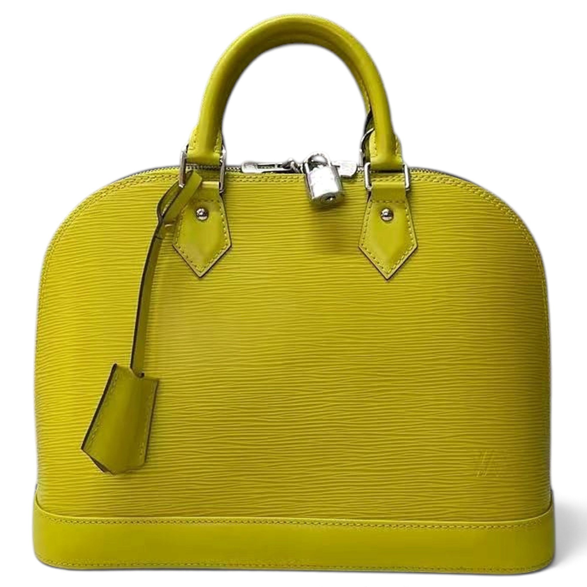 Alma leather handbag