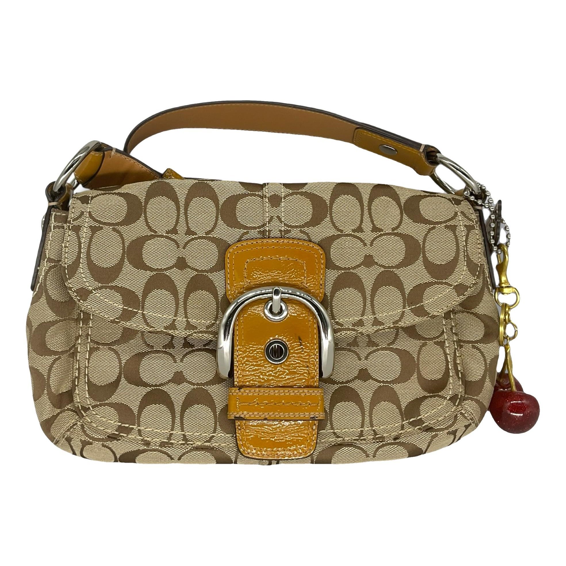 Signature Sufflette leather handbag