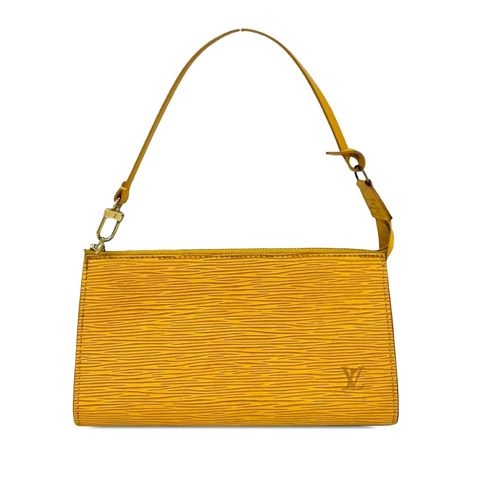 Pochette Accessoire leather handbag