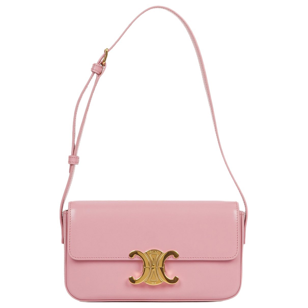 Triomphe Long leather handbag