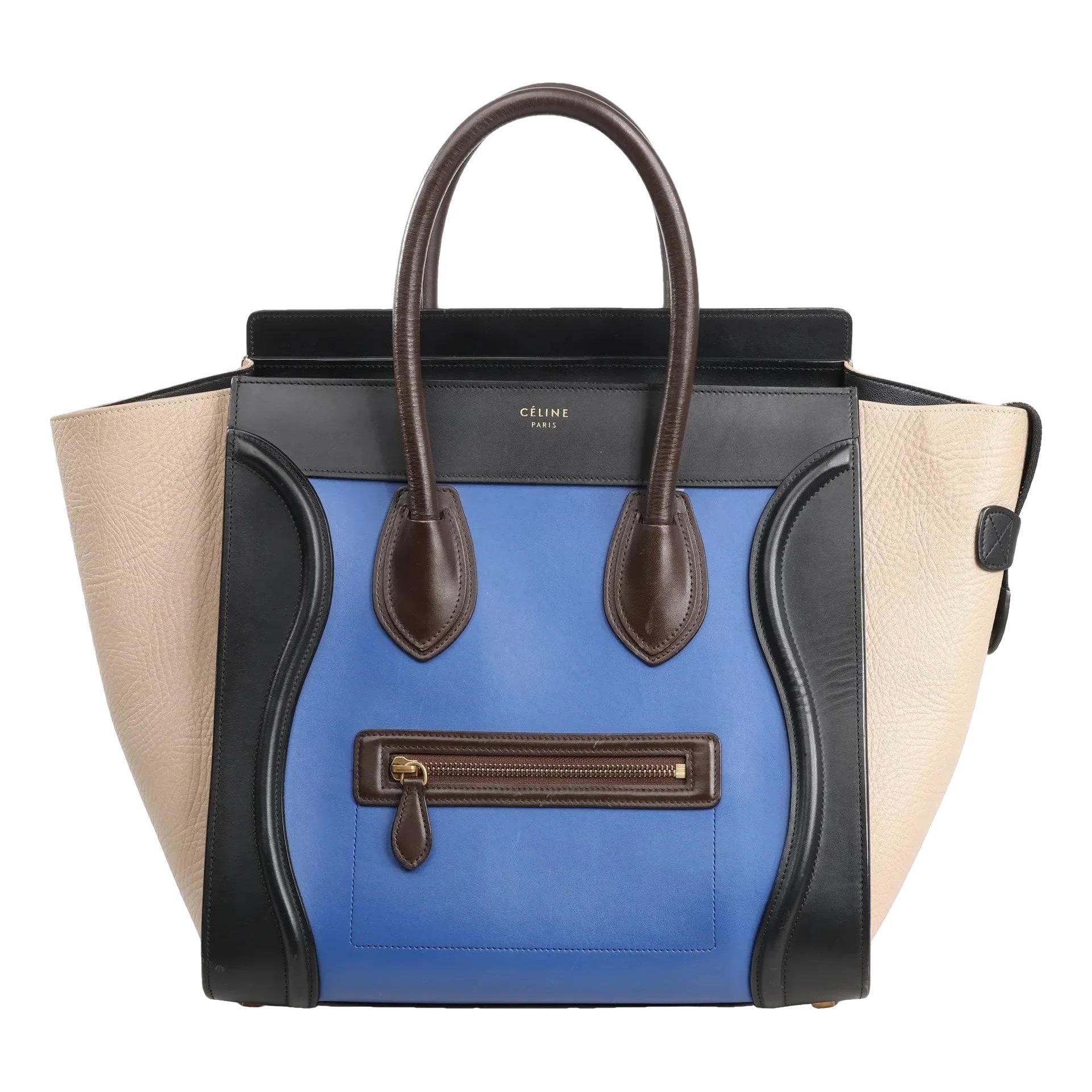 Luggage leather handbag