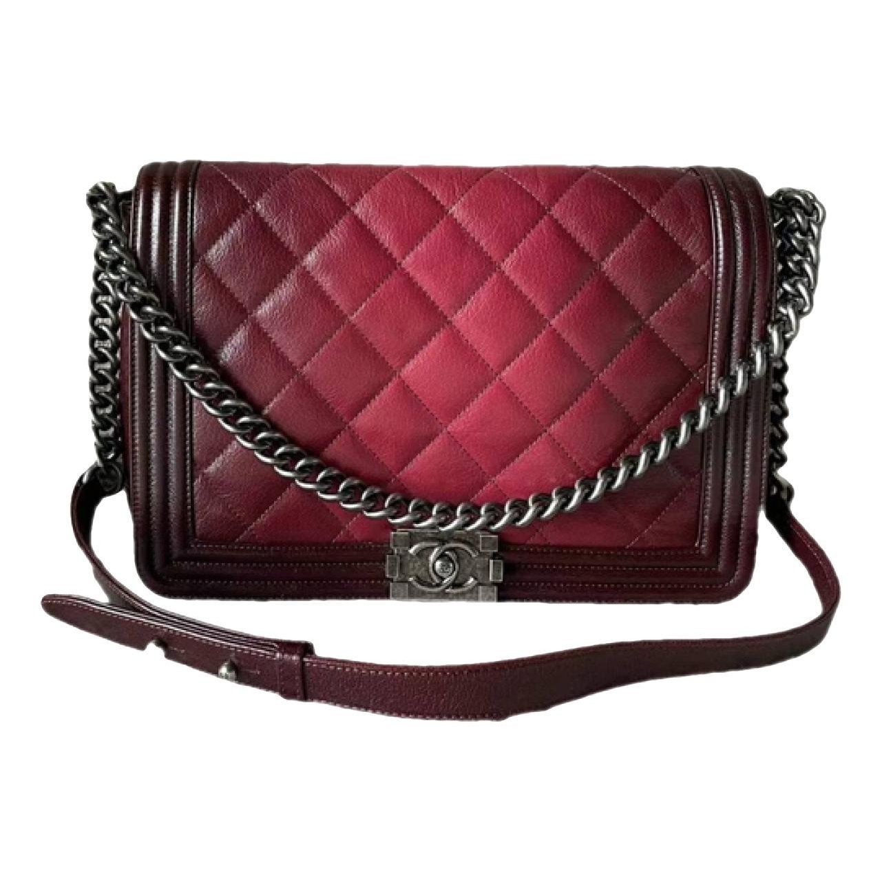 Boy leather crossbody bag