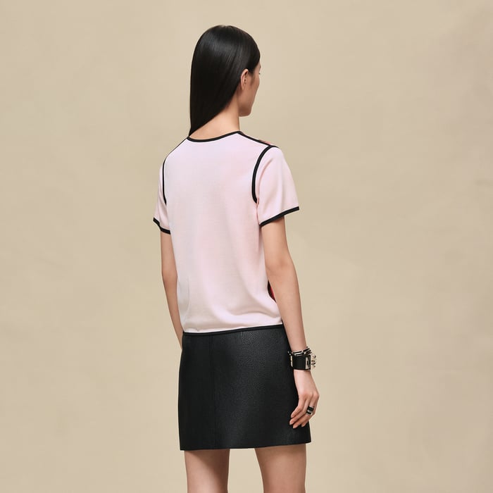 Rose Grenade "Aux Champs Remix" Short-sleeve Sweater