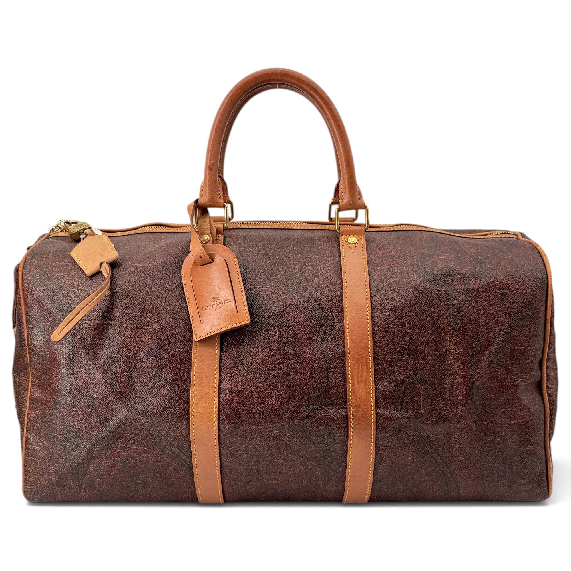 Leather 48h bag