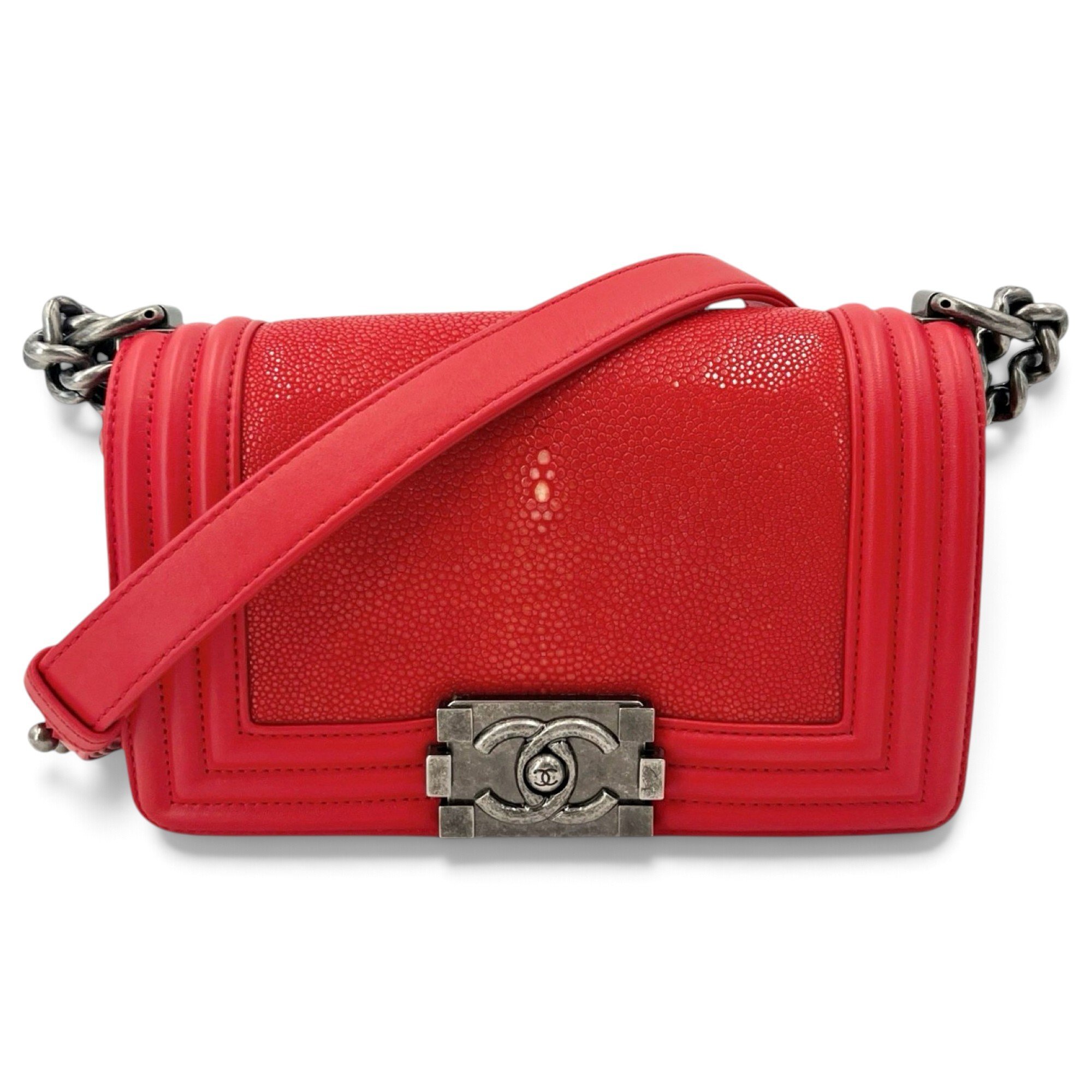 Boy leather handbag